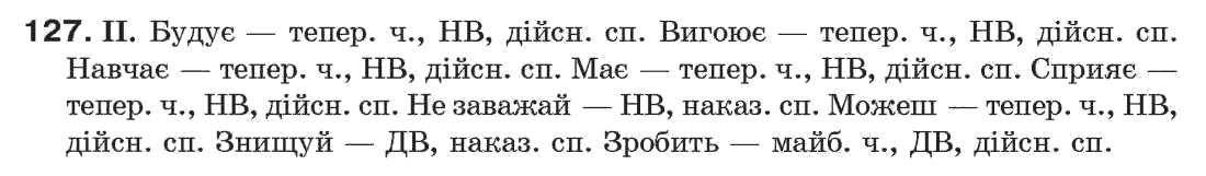 Рідна мова 7 клас М.I. Пентилюк, I.В. Гайдаєнко Задание 127