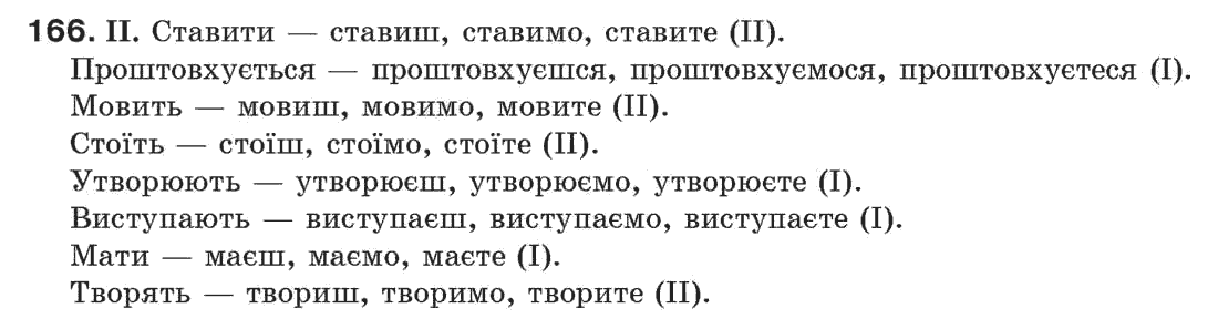 Рідна мова 7 клас М.I. Пентилюк, I.В. Гайдаєнко Задание 166