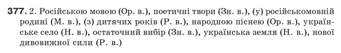 Рідна мова 7 клас С. Єрмоленко, В. Сичова Задание 377