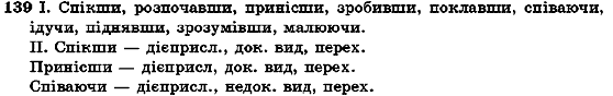 Українська мова 7 клас О.М. Горошкіна, А.В. Нікітіна, Л.О. Попова Задание 139