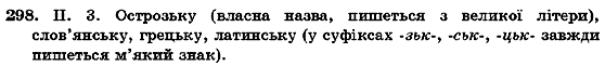 Українська мова 7 клас О.М. Горошкіна, А.В. Нікітіна, Л.О. Попова Задание 298