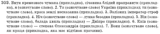 Рiдна мова 8 клас М.I. Пентилюк, І.В. Гайдаєнко Задание 303