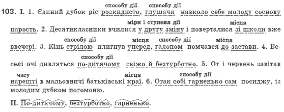 Рiдна мова 8 клас О.В. Заболотний, В.В. Заболотний Задание 103