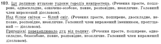 Рiдна мова 8 клас О.В. Заболотний, В.В. Заболотний Задание 183