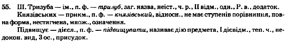 Рідна мова 8 клас М.І. Пентилюк, В.В. Гайдаєнко, А.І. Ляшкевич Задание 55