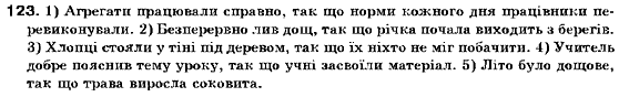 Украинский язык 9 класс (для русских школ) В.В. Заболотный, О.В. Заболотный Задание 123