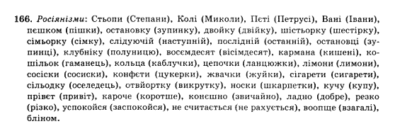 Українська мова 10 клас (Академічний рівень) О.П. Глазова, Ю.Б. Кузнєцова Задание 166