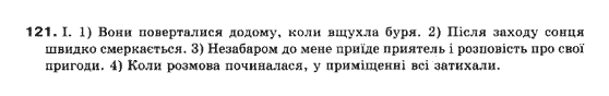 Українська мова 10 клас (Профільний рівень) М.Я.Плющ, В.І.Тихоша, С.О.Караман, О.В.Караман Задание 121