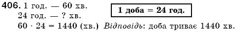 Математика 5 клас Бевз В., Бевз Г. Задание 406