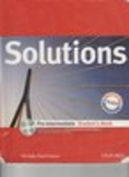 Робочий зошит з англійської мови 8 клас. Solutions Solutions Student book